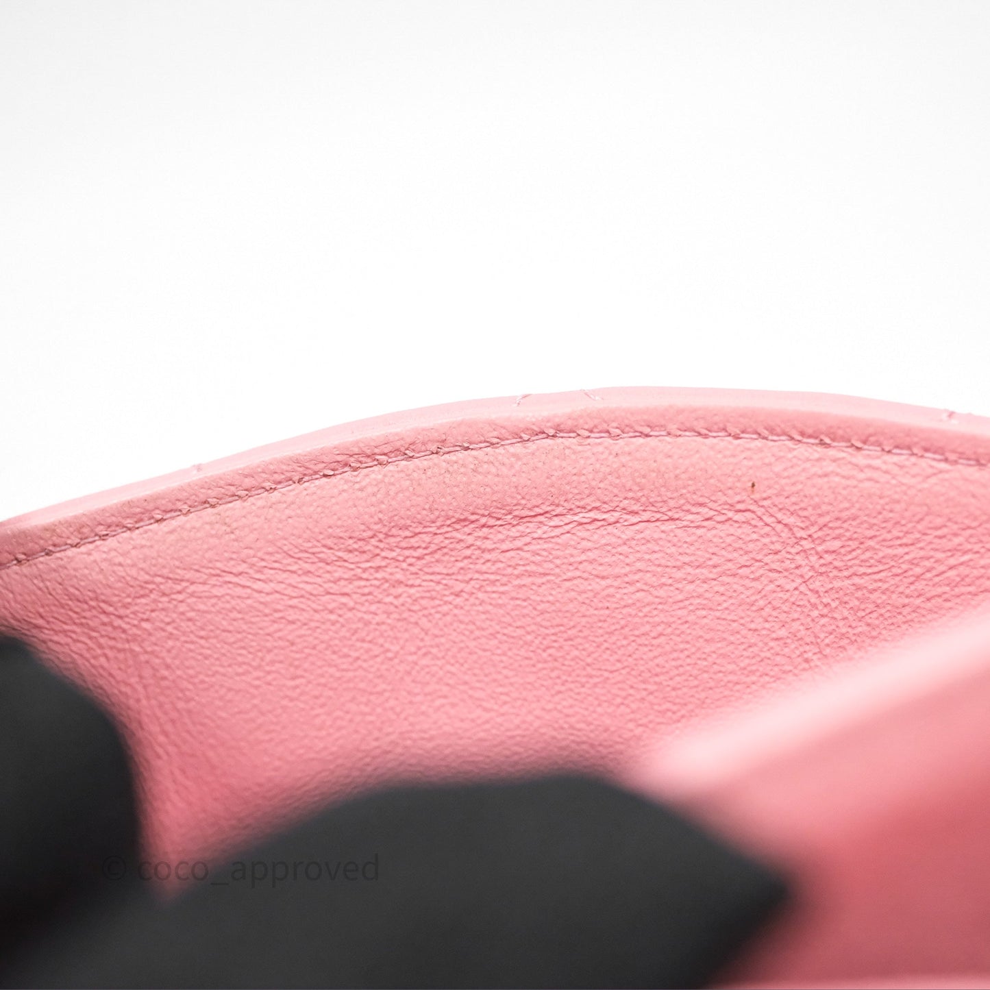 Chanel Small Classic Quilted Flap Pink Lambskin Aged Gold Hardware