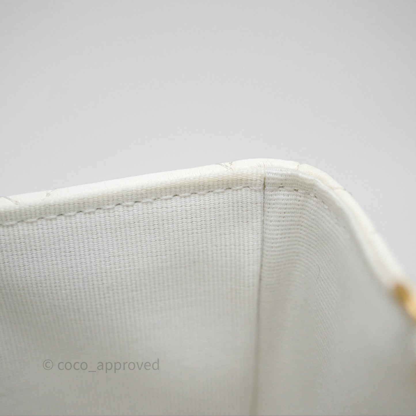 Chanel Casino Chips Chain White Lambskin Flap Bag