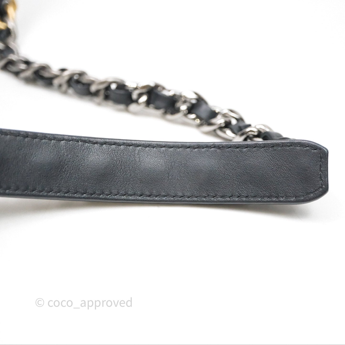 Chanel 19 Small Tweed Sequin Quilted Flap Black Multicolor Mixed Hardware