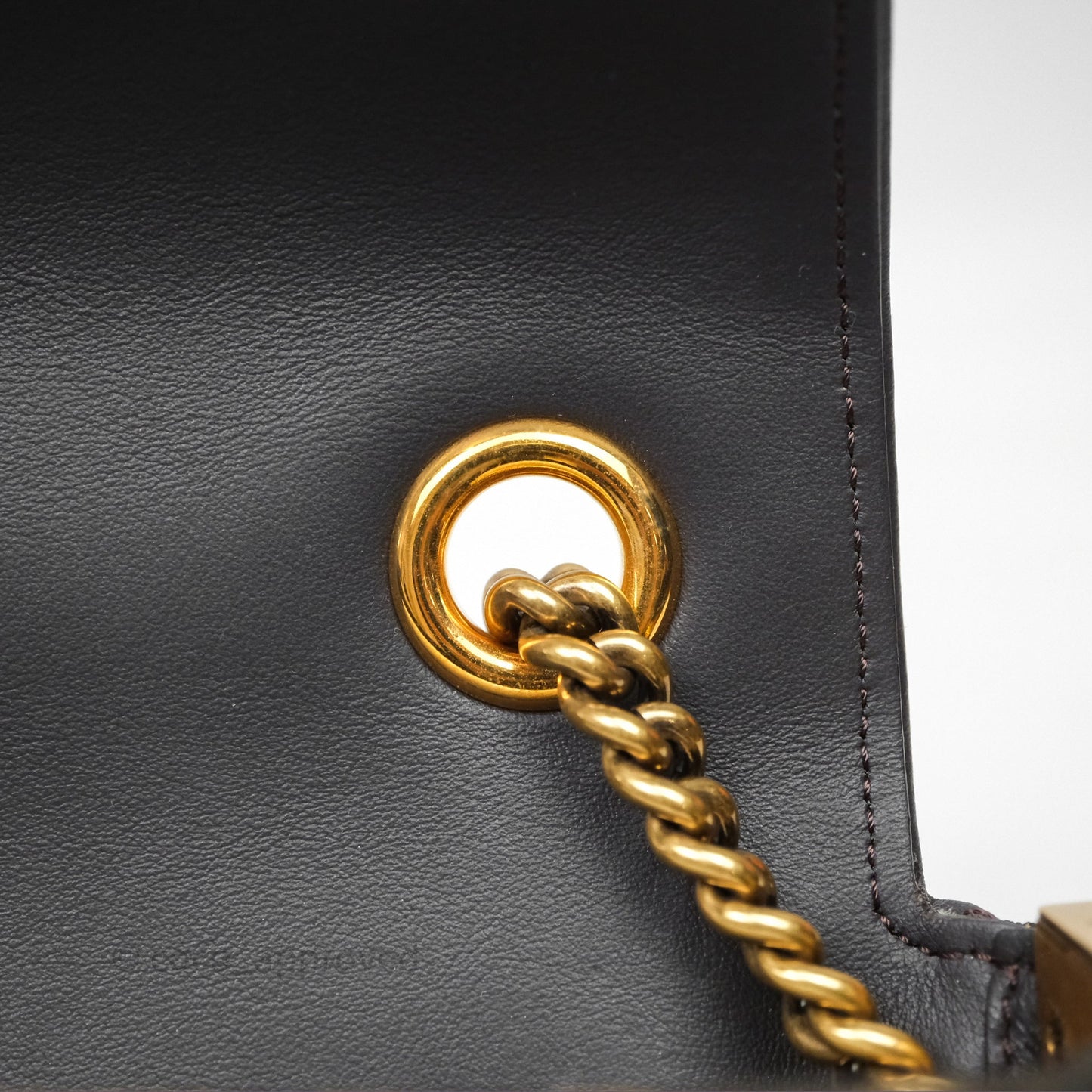 Fendi Baguette Chain Midi Bag Zucca Canvas