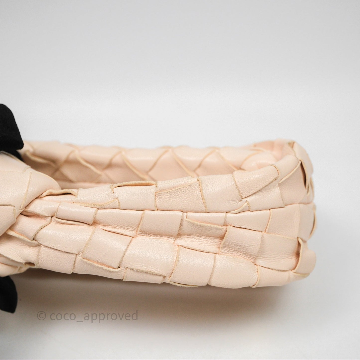 Bottega Veneta Candy Jodie Bag Cream Intrecciato Lambskin