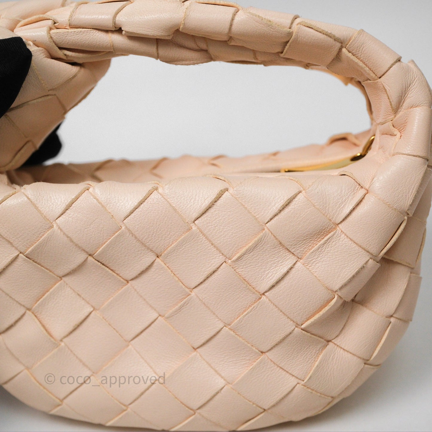 Bottega Veneta Candy Jodie Bag Cream Intrecciato Lambskin