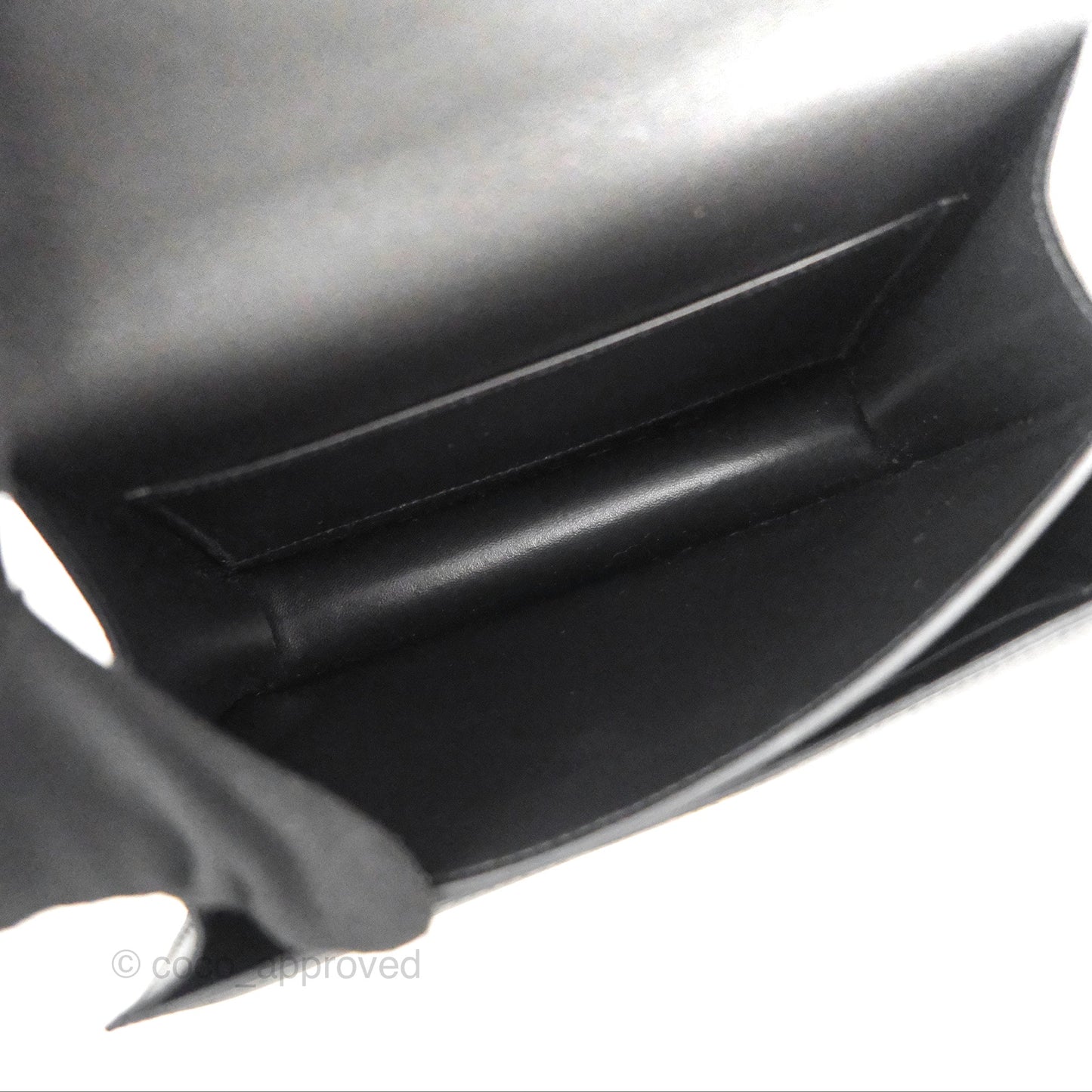 Hermès Constance Mini 18cm Black Epsom Gold Hardware