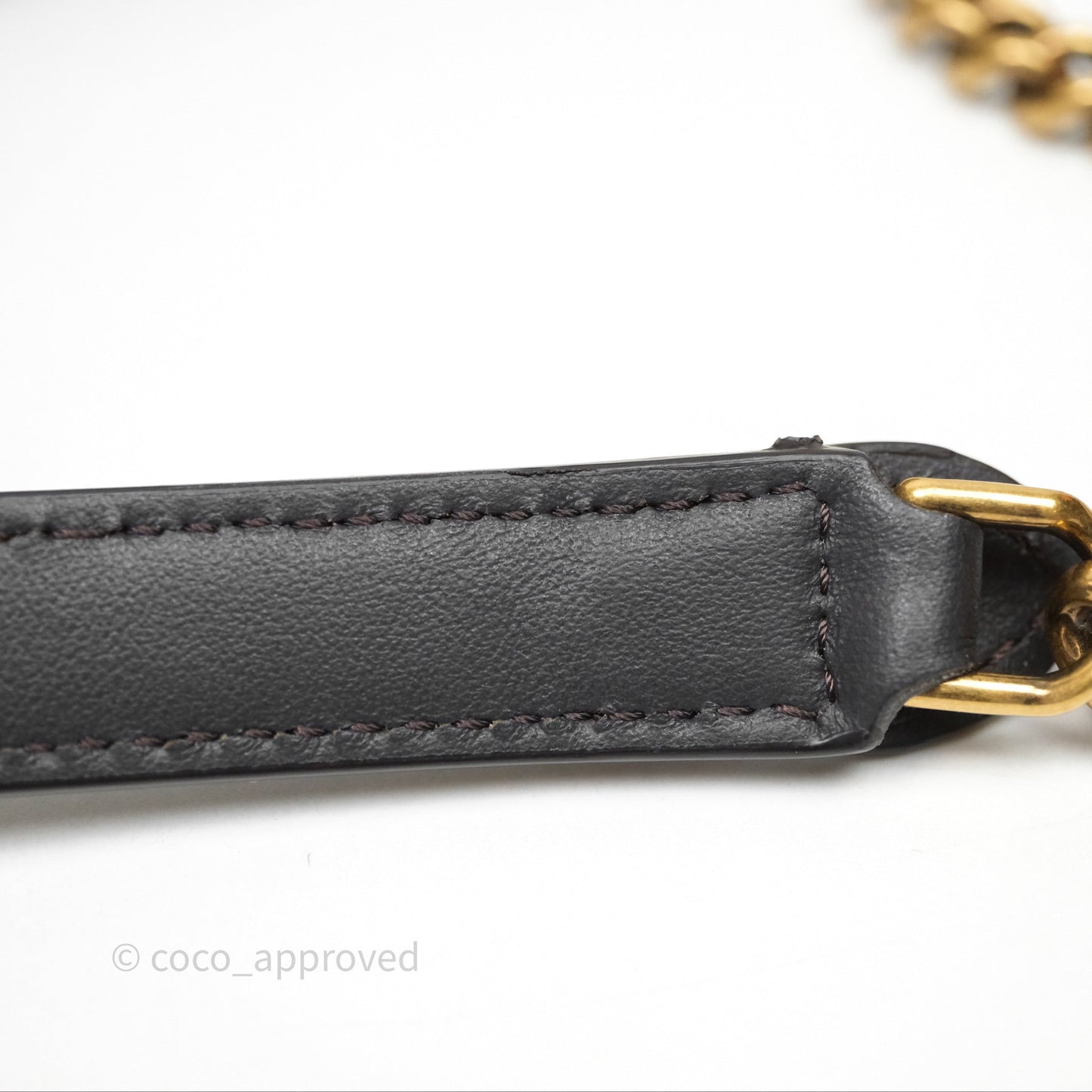 Fendi Baguette Chain Midi Bag Zucca Canvas