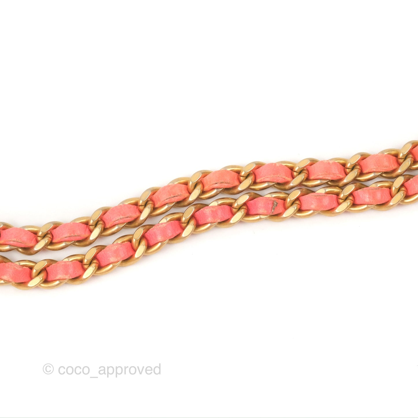Chanel Top Handle Mini Rectangular Flap Pink Orange Ombre Lambskin Gold Hardware