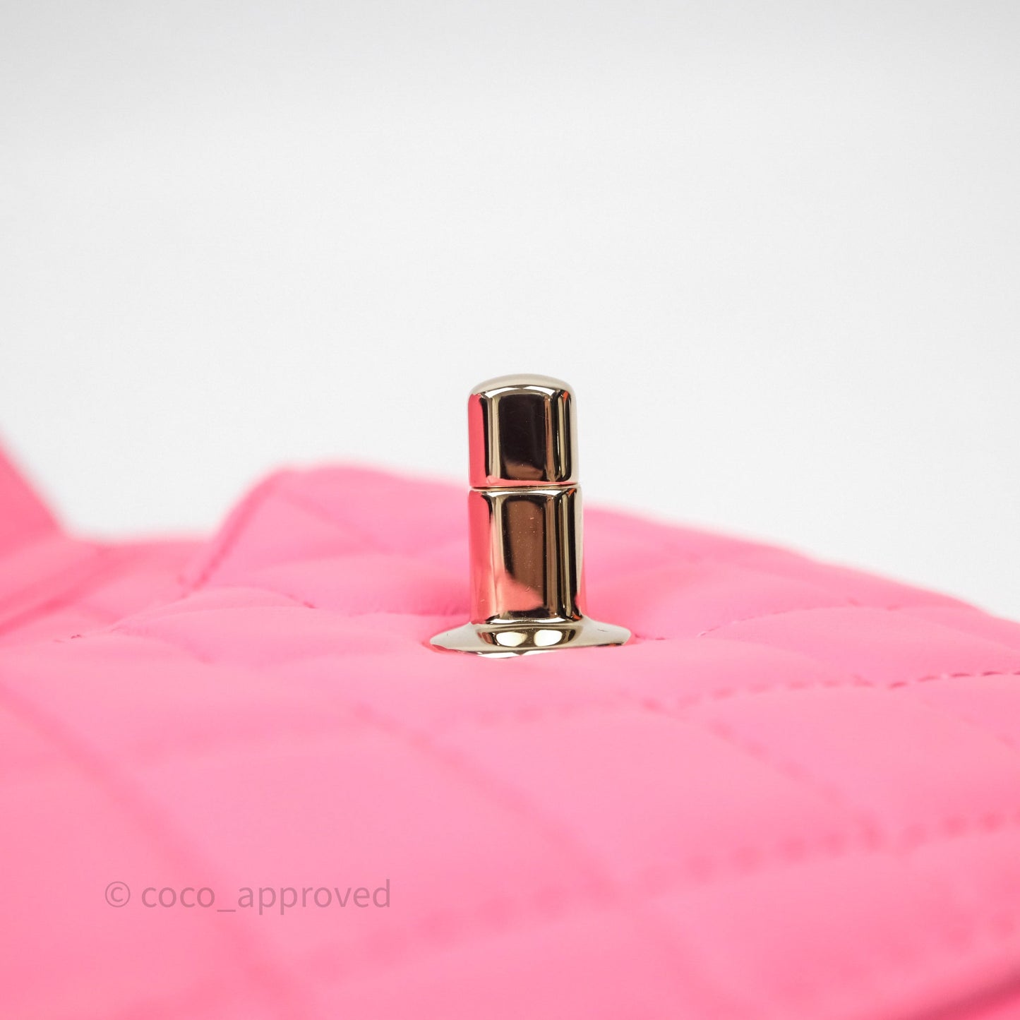 Chanel Large Heart Bag Pink Lambskin Gold Hardware