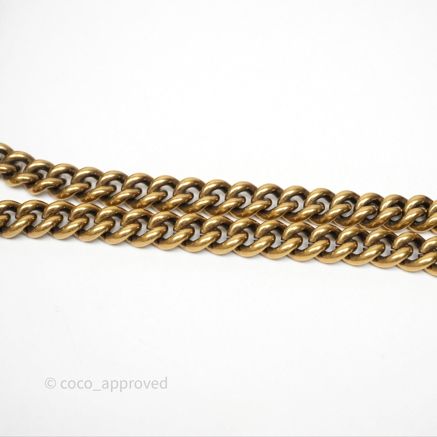 Fendi Baguette Chain Midi Bag Zucca Canvas
