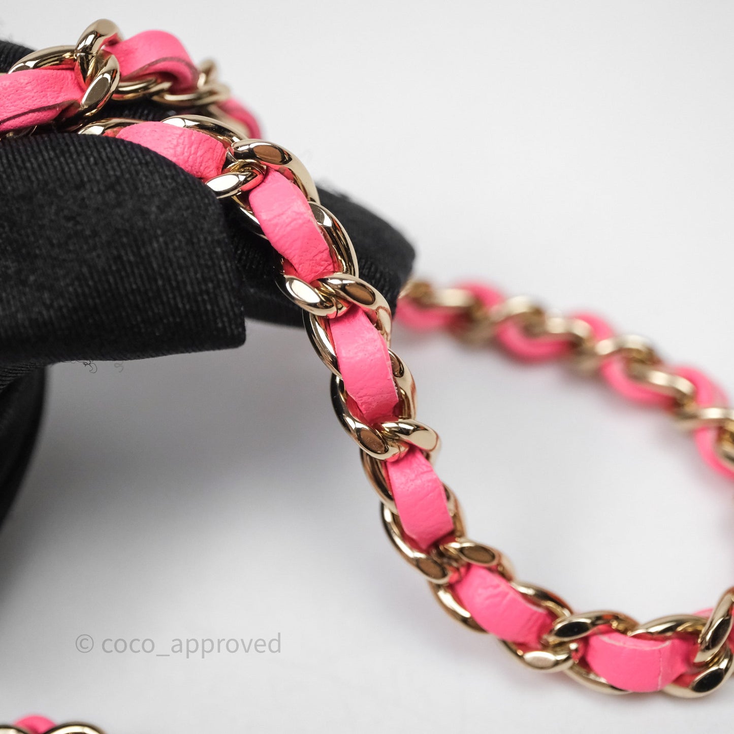 Chanel Large Heart Bag Pink Lambskin Gold Hardware