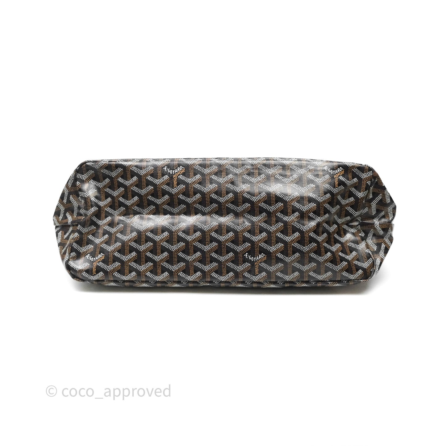 Goyard Bohème Hobo Bag Black Goyardine Canvas