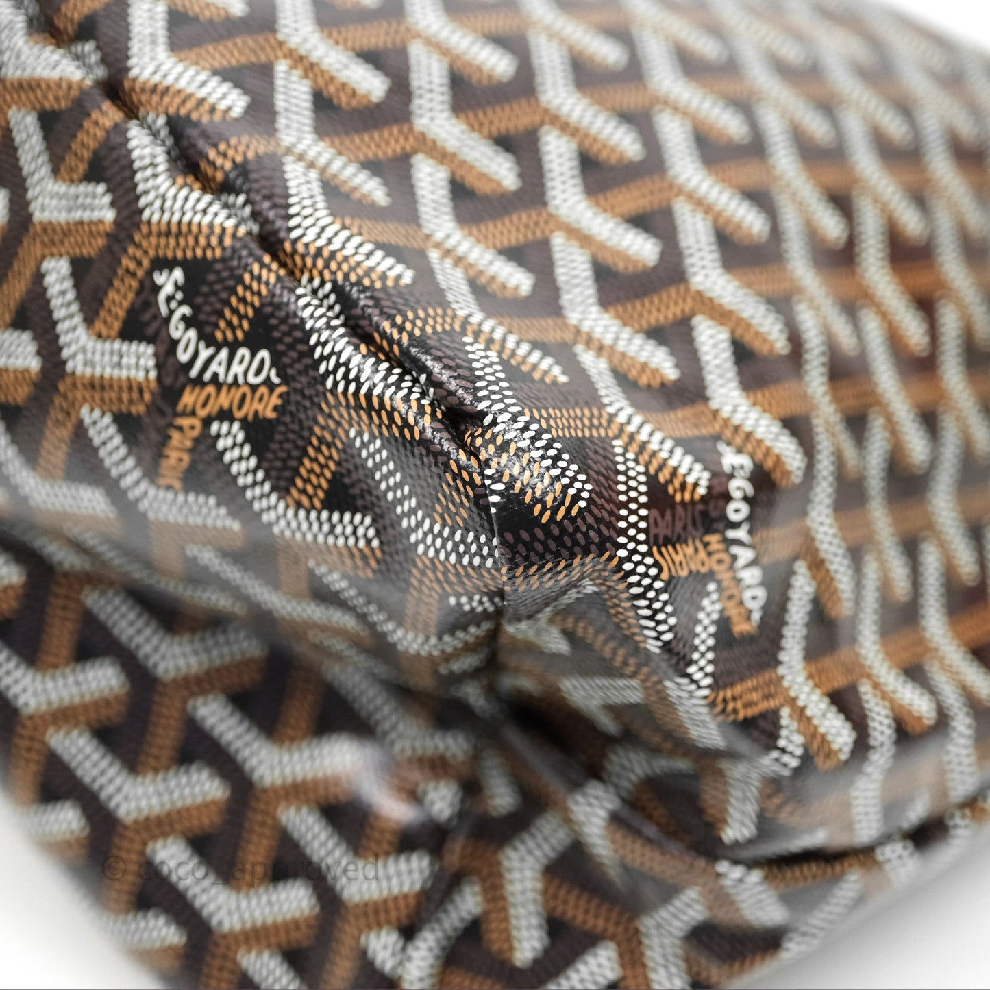 Goyard Bohème Hobo Bag Black Goyardine Canvas