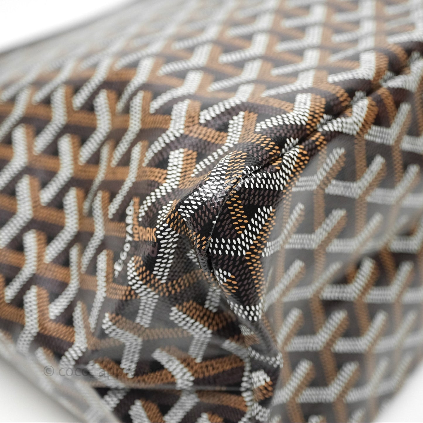 Goyard Bohème Hobo Bag Black Goyardine Canvas