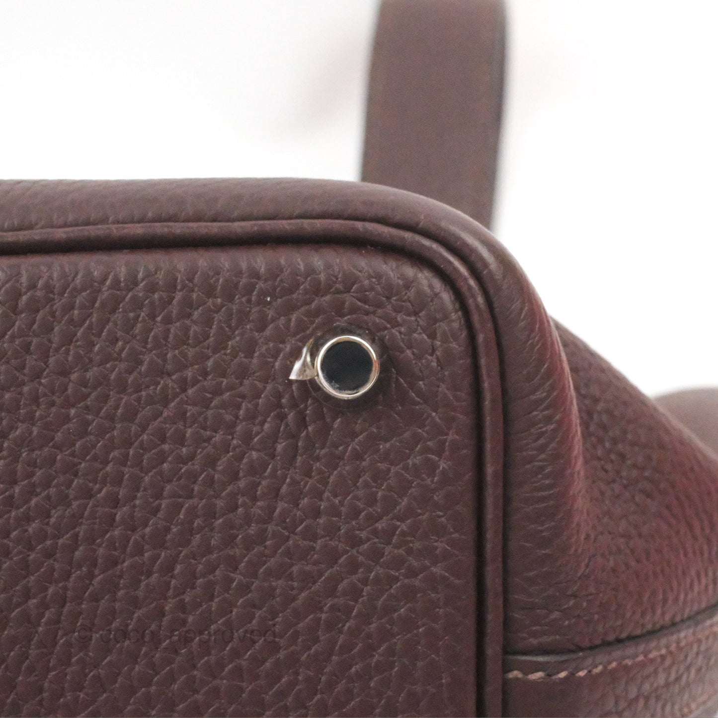 Hermès Picotin Lock 18 Rouge Sellier Taurillon Clemence Palladium Hardware