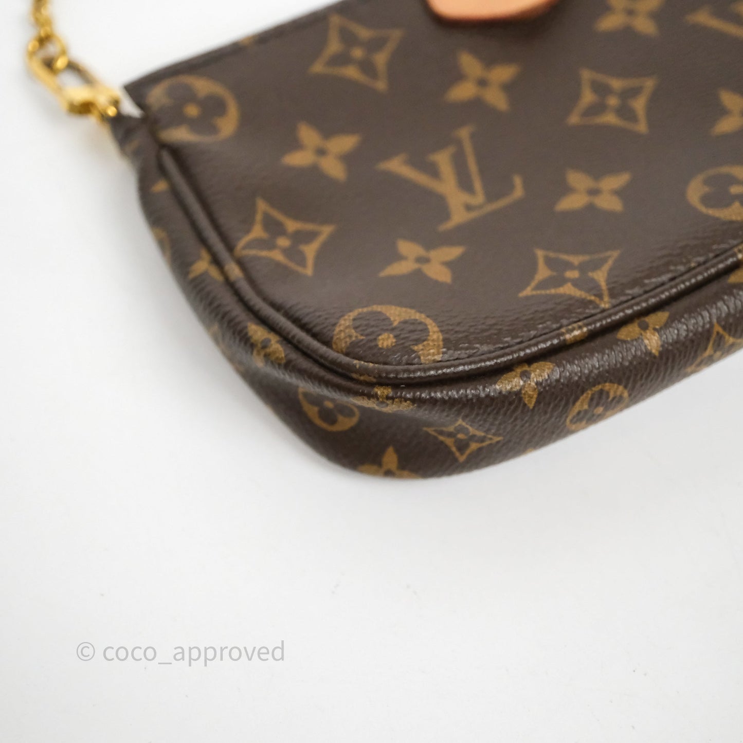 Louis Vuitton Multi Pochette Accessories Khaki Monogram Canvas