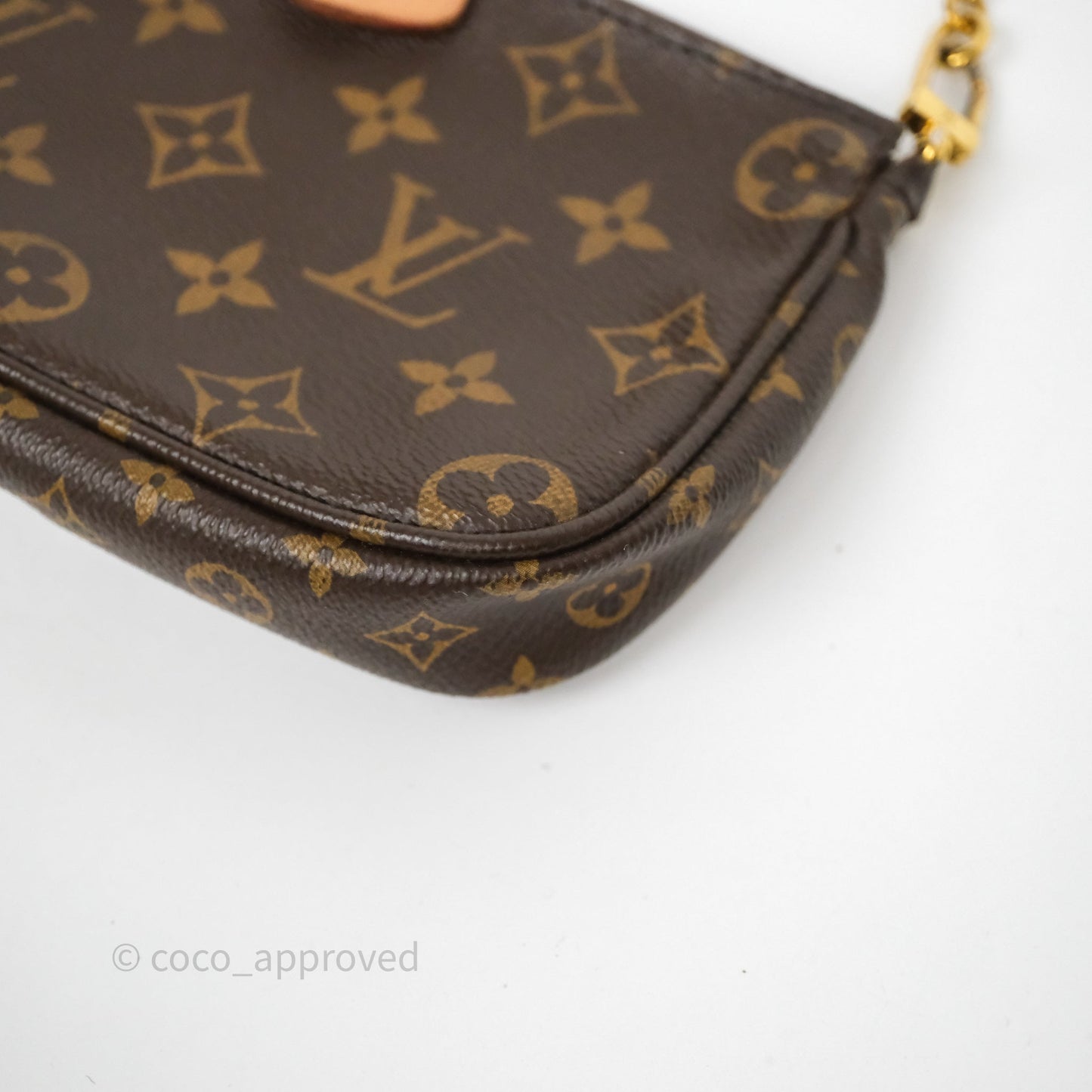 Louis Vuitton Multi Pochette Accessories Khaki Monogram Canvas