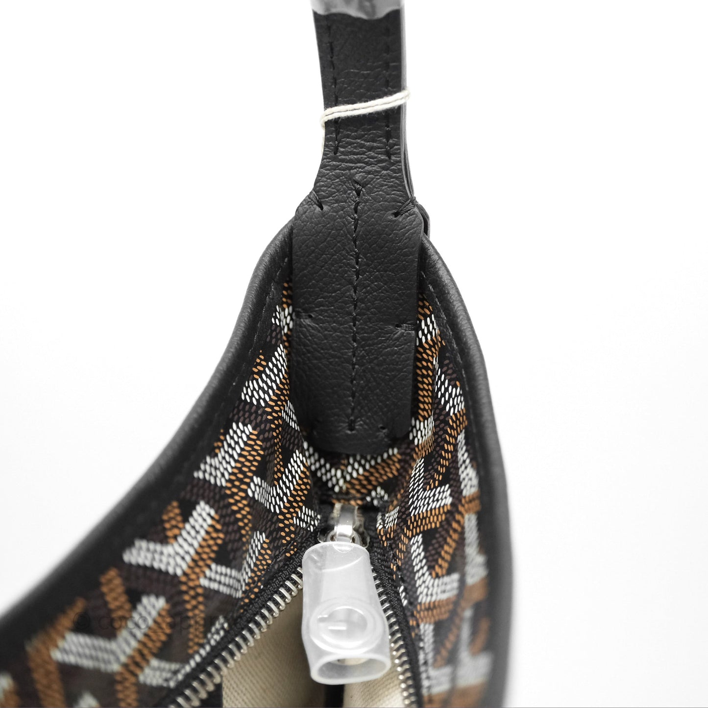 Goyard Bohème Hobo Bag Black Goyardine Canvas
