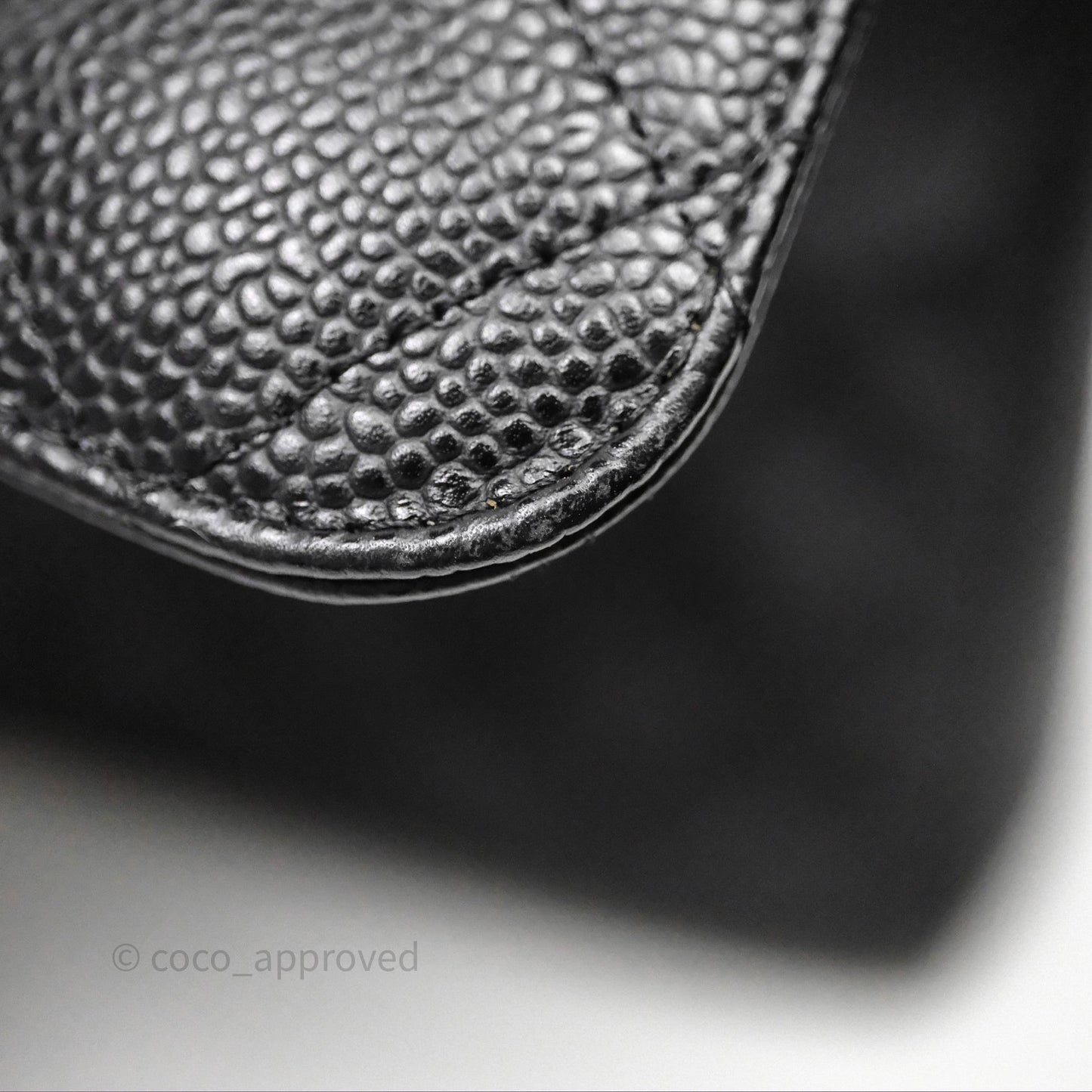 Chanel Quilted Maxi Double Flap Black Caviar Silver Hardware