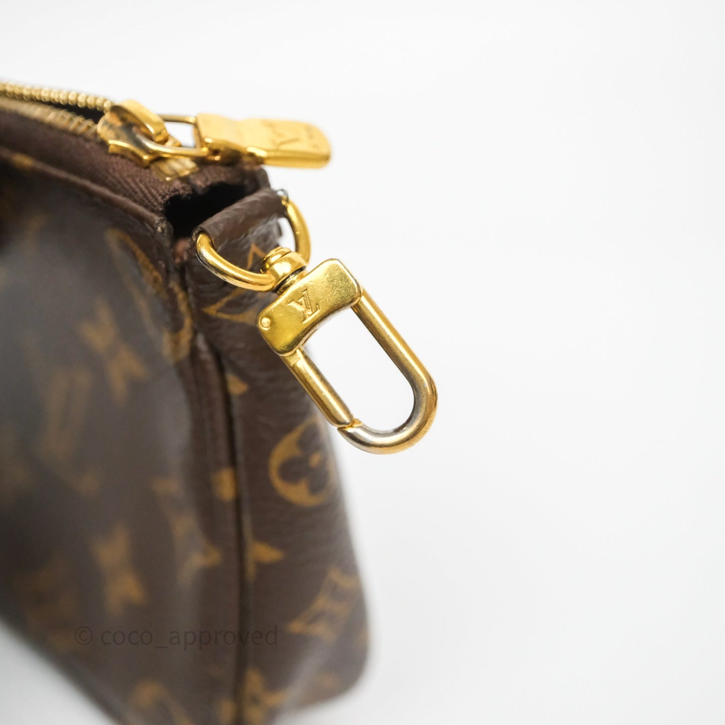 Louis Vuitton Multi Pochette Accessories Khaki Monogram Canvas