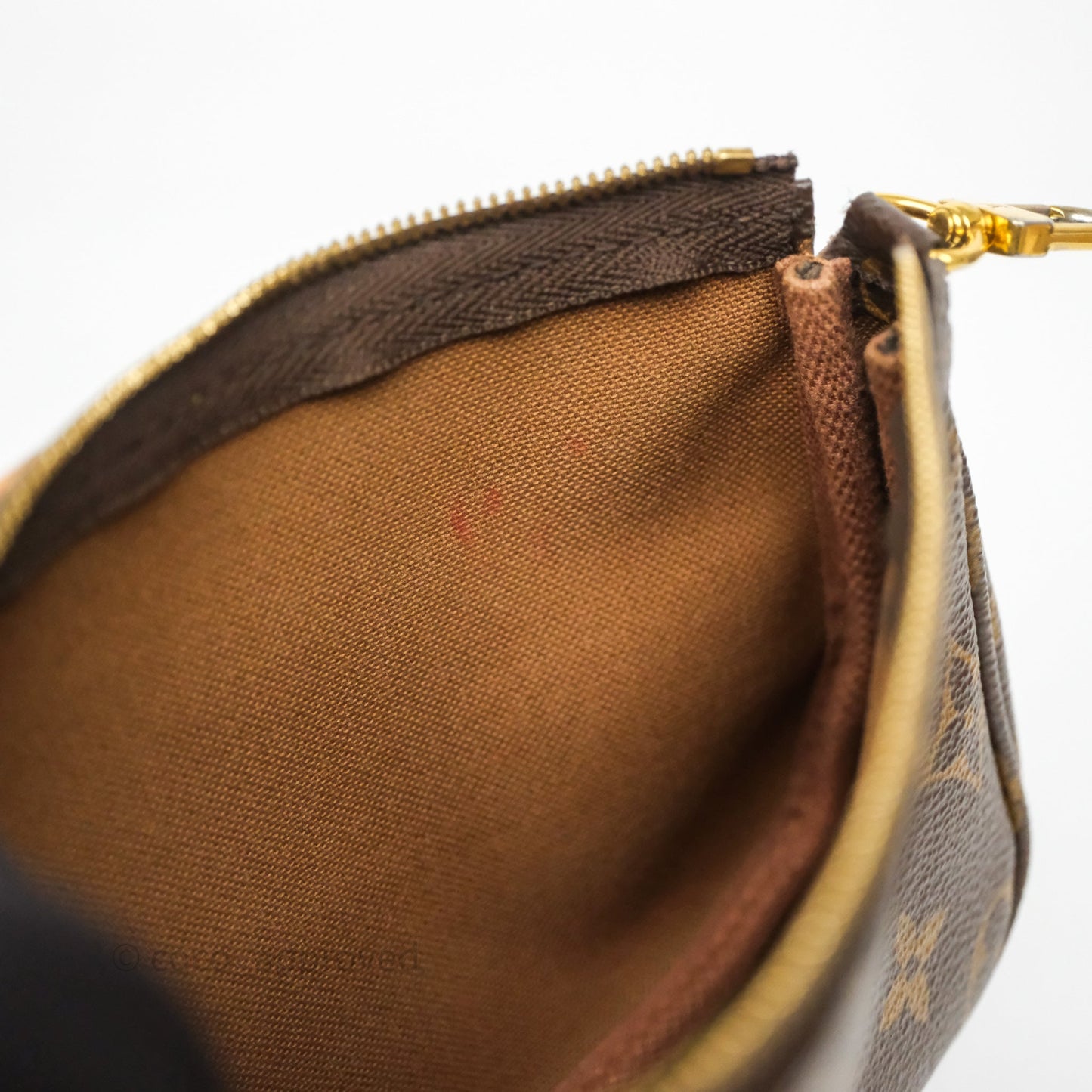 Louis Vuitton Multi Pochette Accessories Khaki Monogram Canvas
