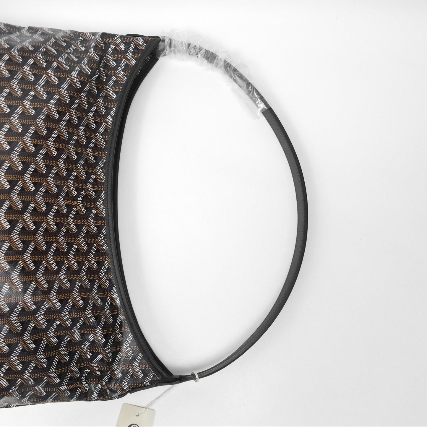 Goyard Bohème Hobo Bag Black Goyardine Canvas