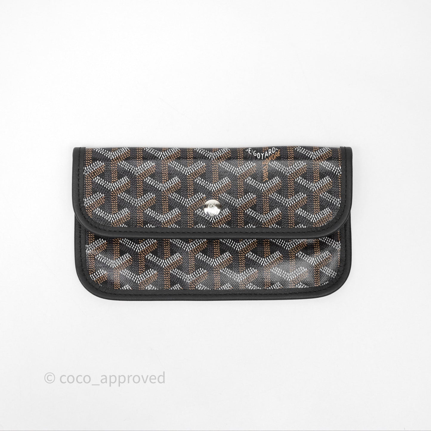 Goyard Bohème Hobo Bag Black Goyardine Canvas