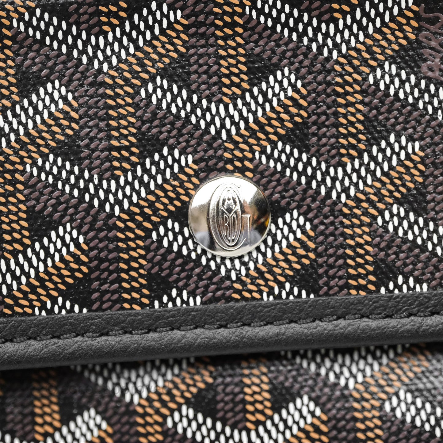 Goyard Bohème Hobo Bag Black Goyardine Canvas