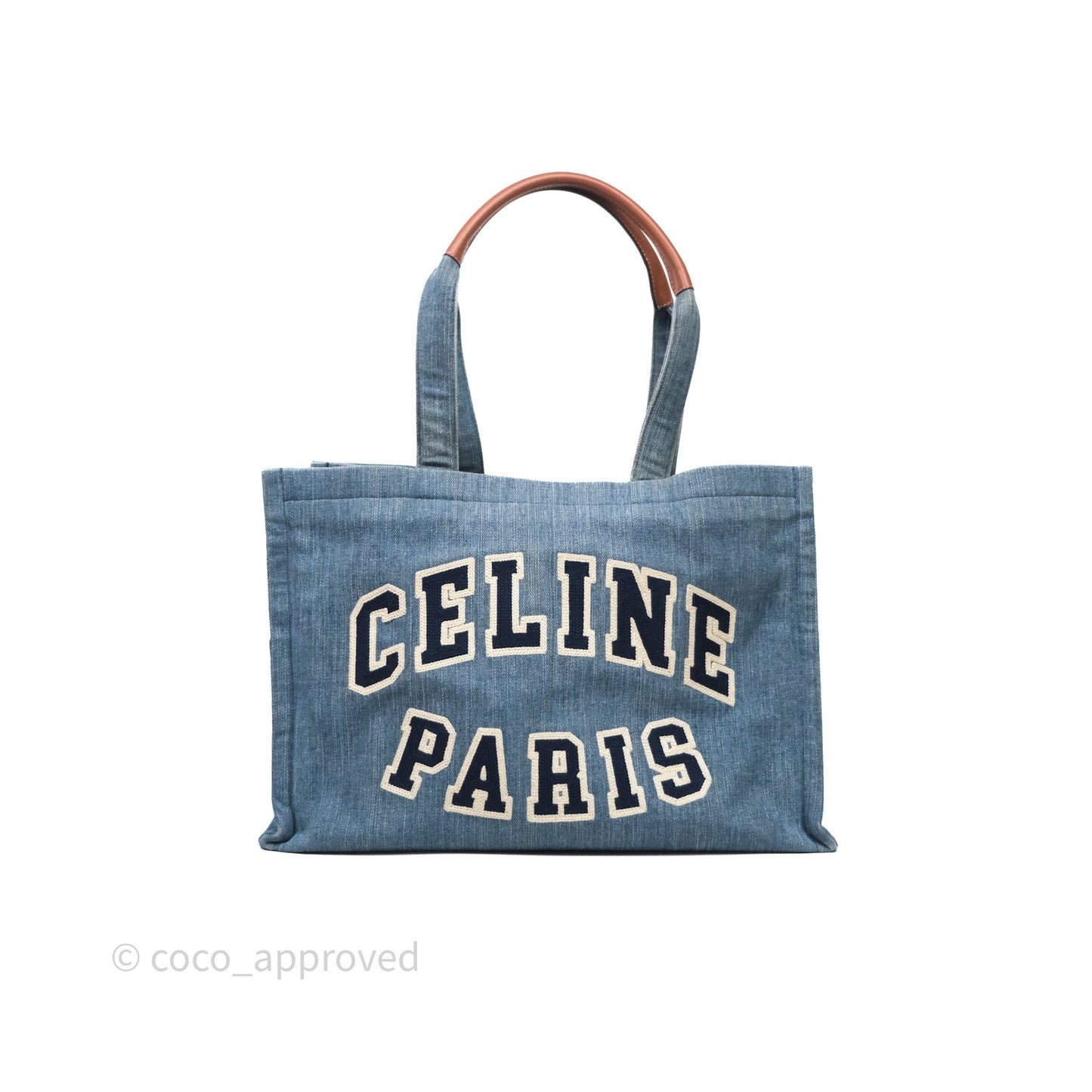 Celine Denim Tote Bag