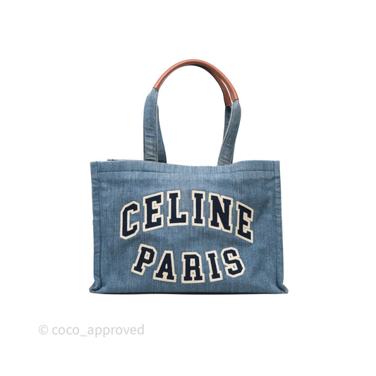 Celine Denim Tote Bag