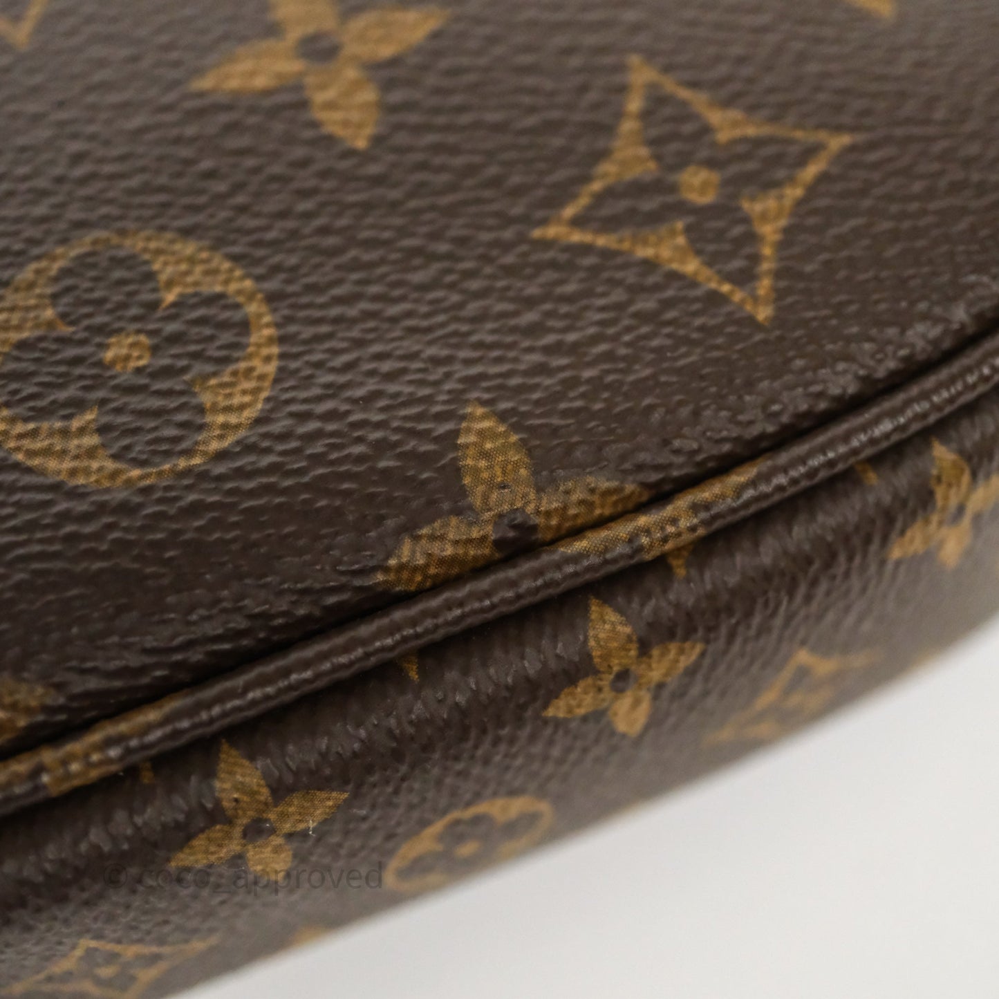 Louis Vuitton Multi Pochette Accessories Khaki Monogram Canvas