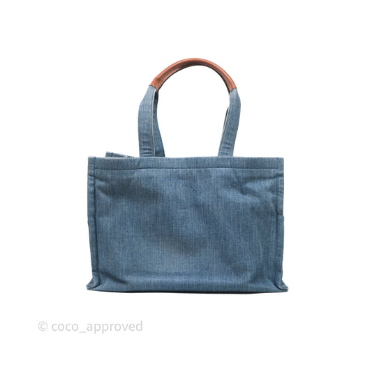 Celine Denim Tote Bag