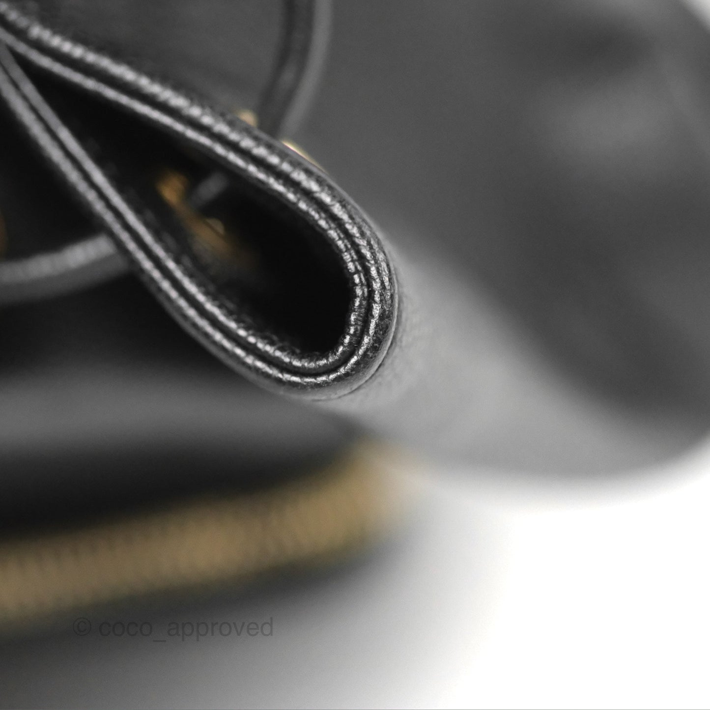 Chanel Quilted Business Affinity Backpack Black Caviar Gold Hardware