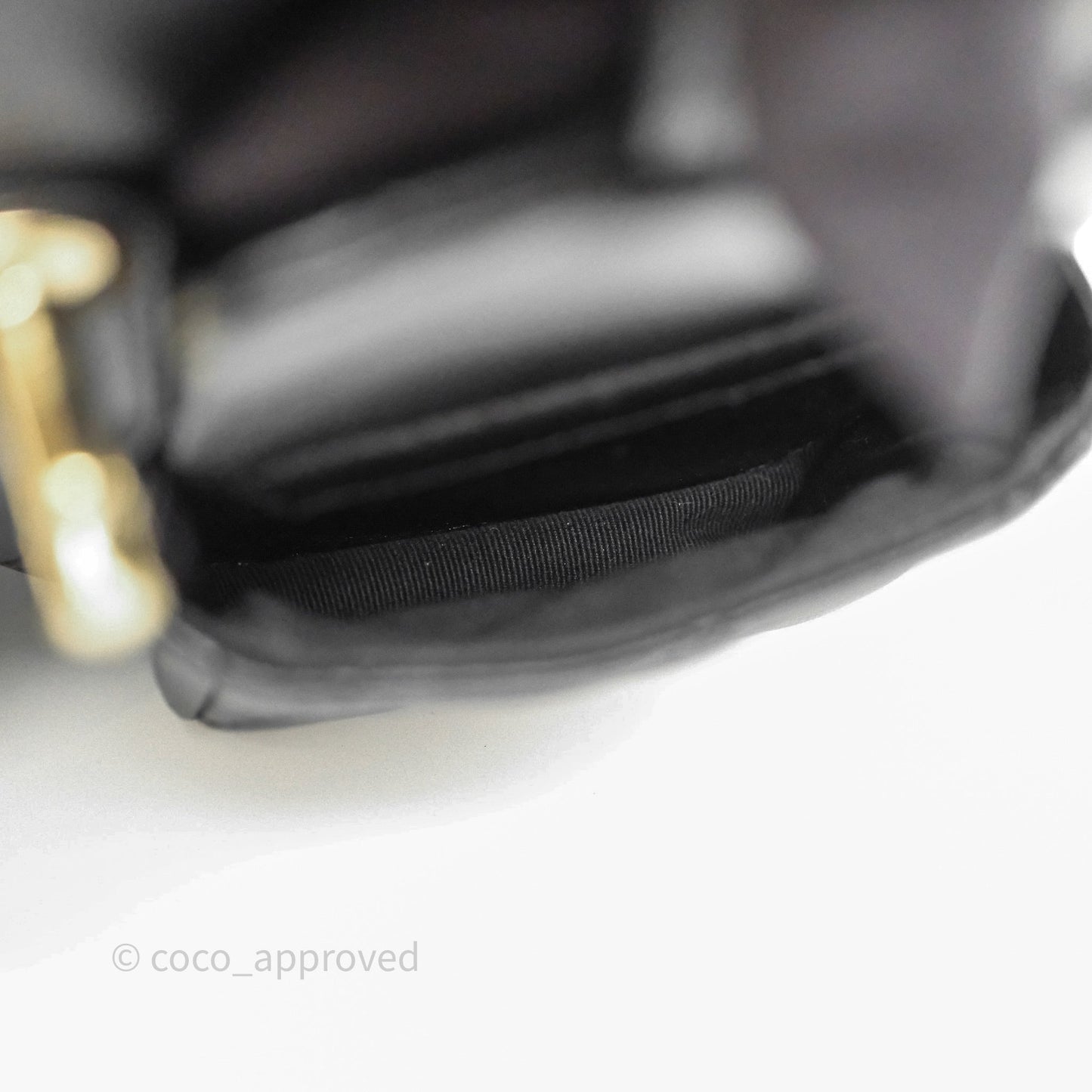 Chanel Duma Backpack Medium Black Calfskin Gold Hardware