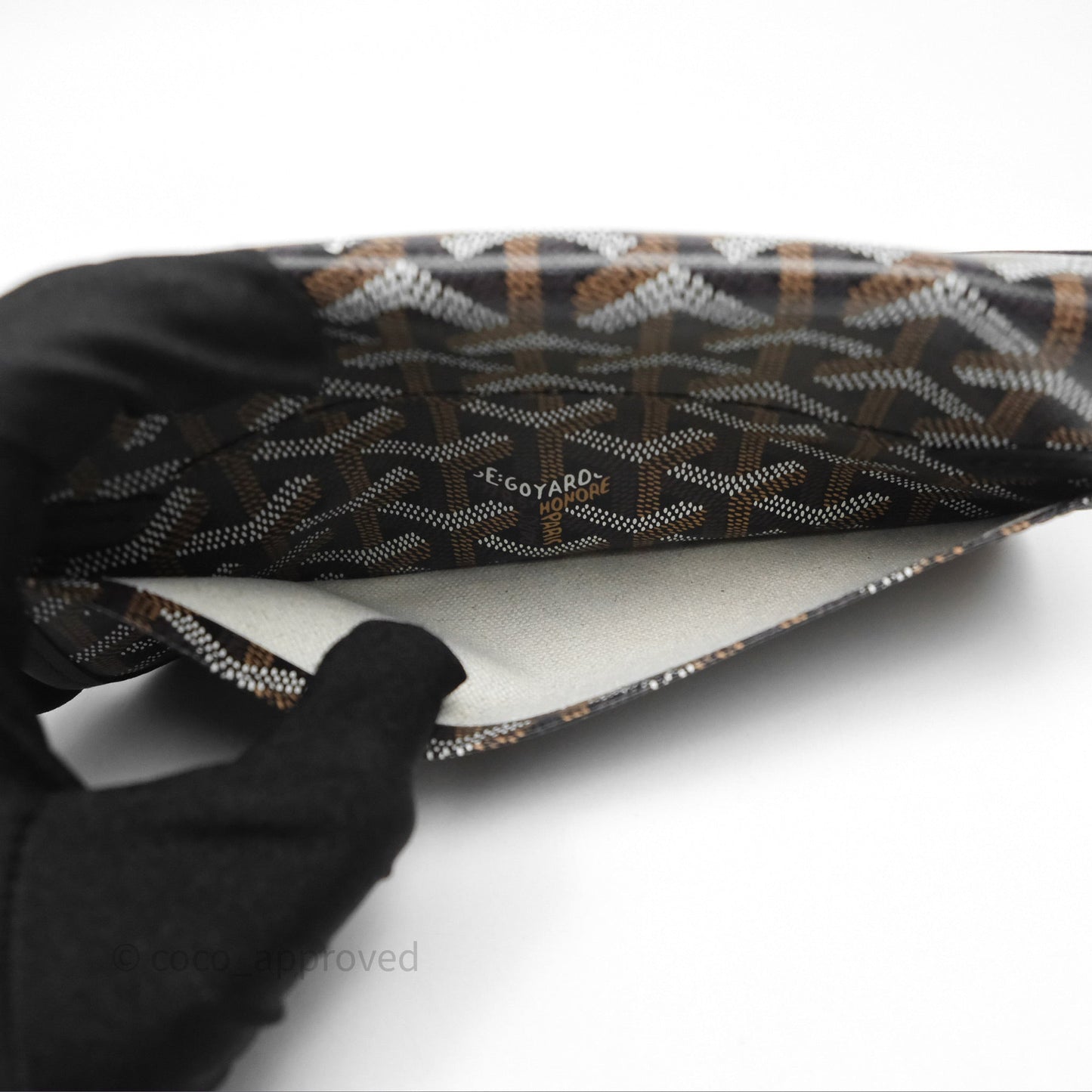 Goyard Bohème Hobo Bag Black Goyardine Canvas