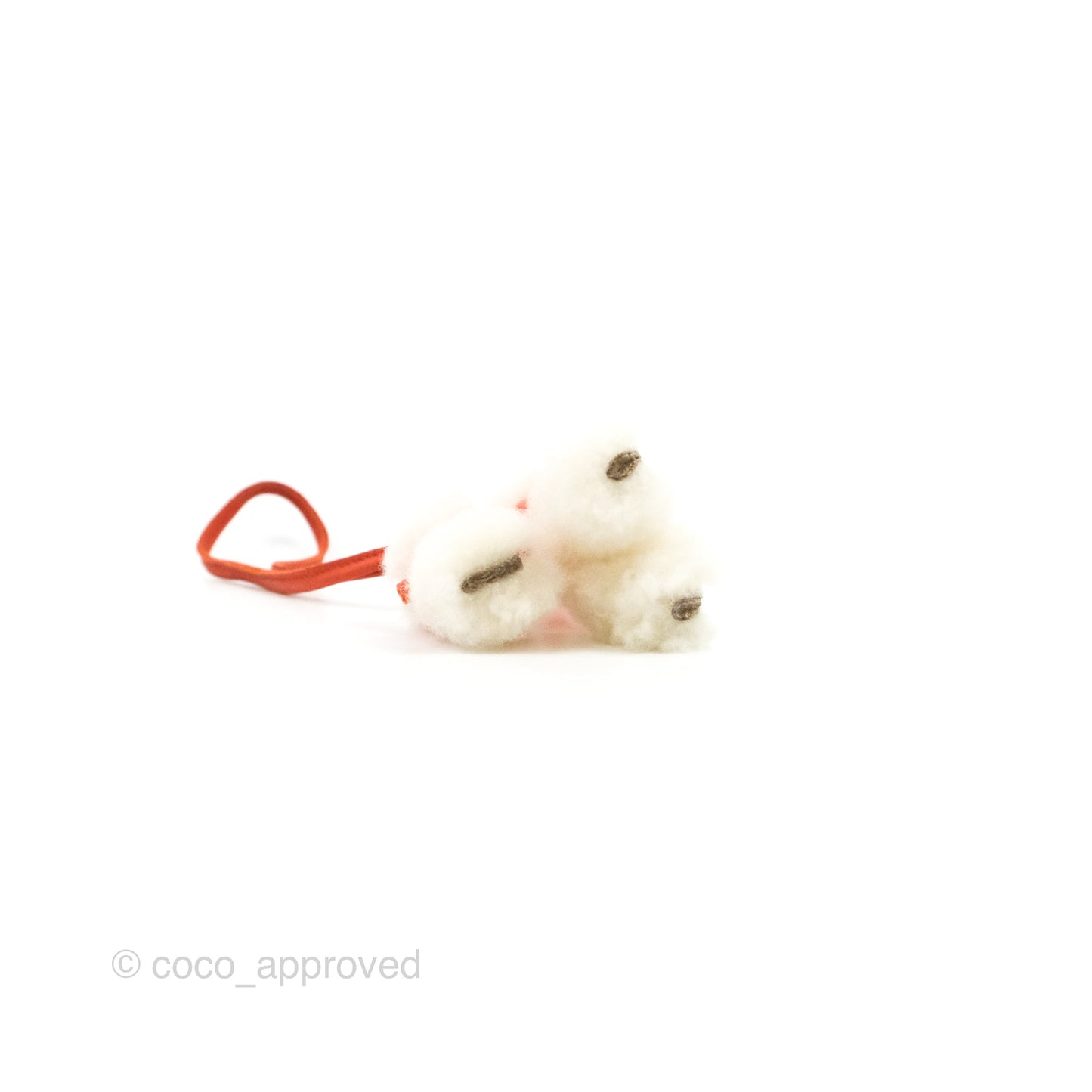 Hermès Fox Terrier Budy Charm Orange