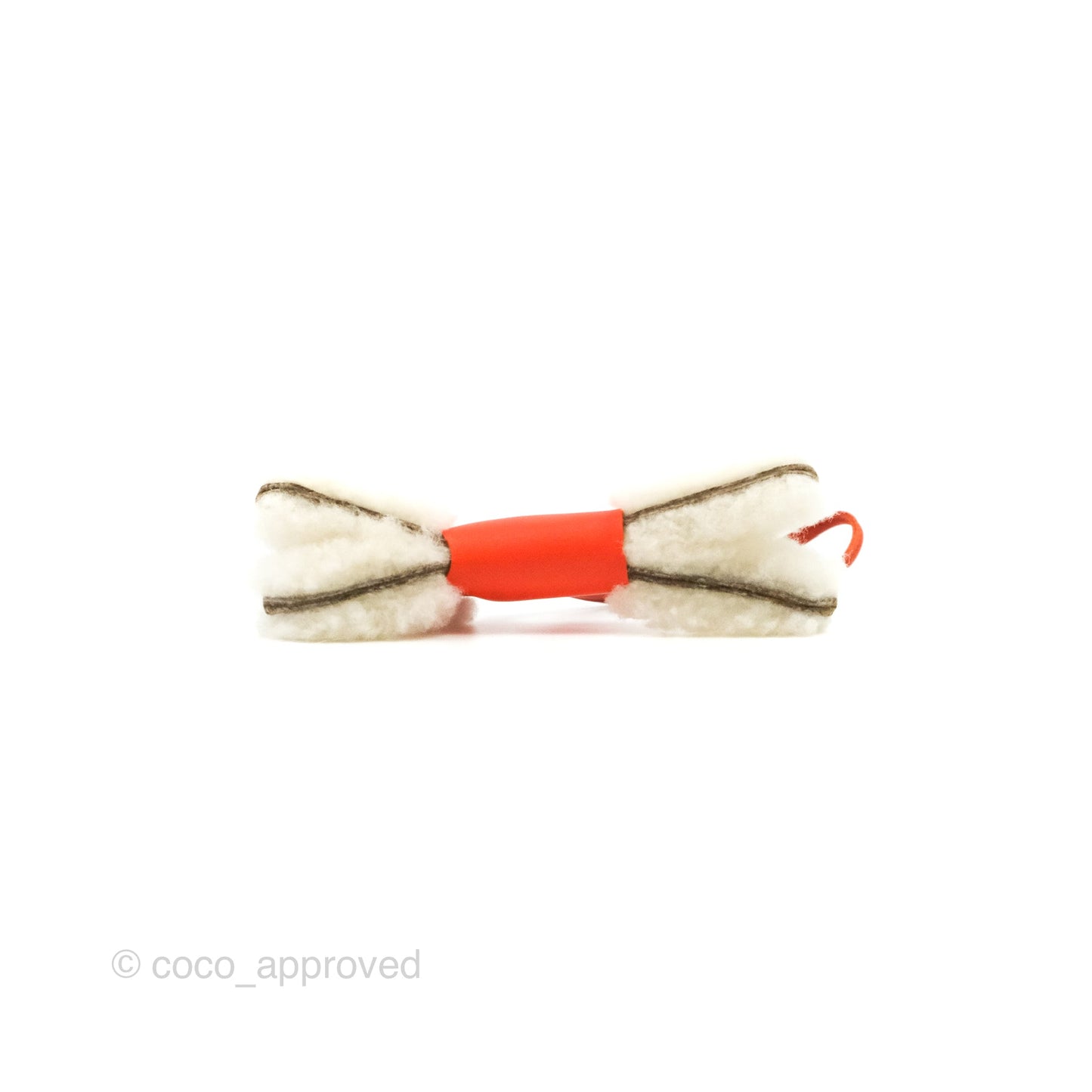 Hermès Fox Terrier Budy Charm Orange