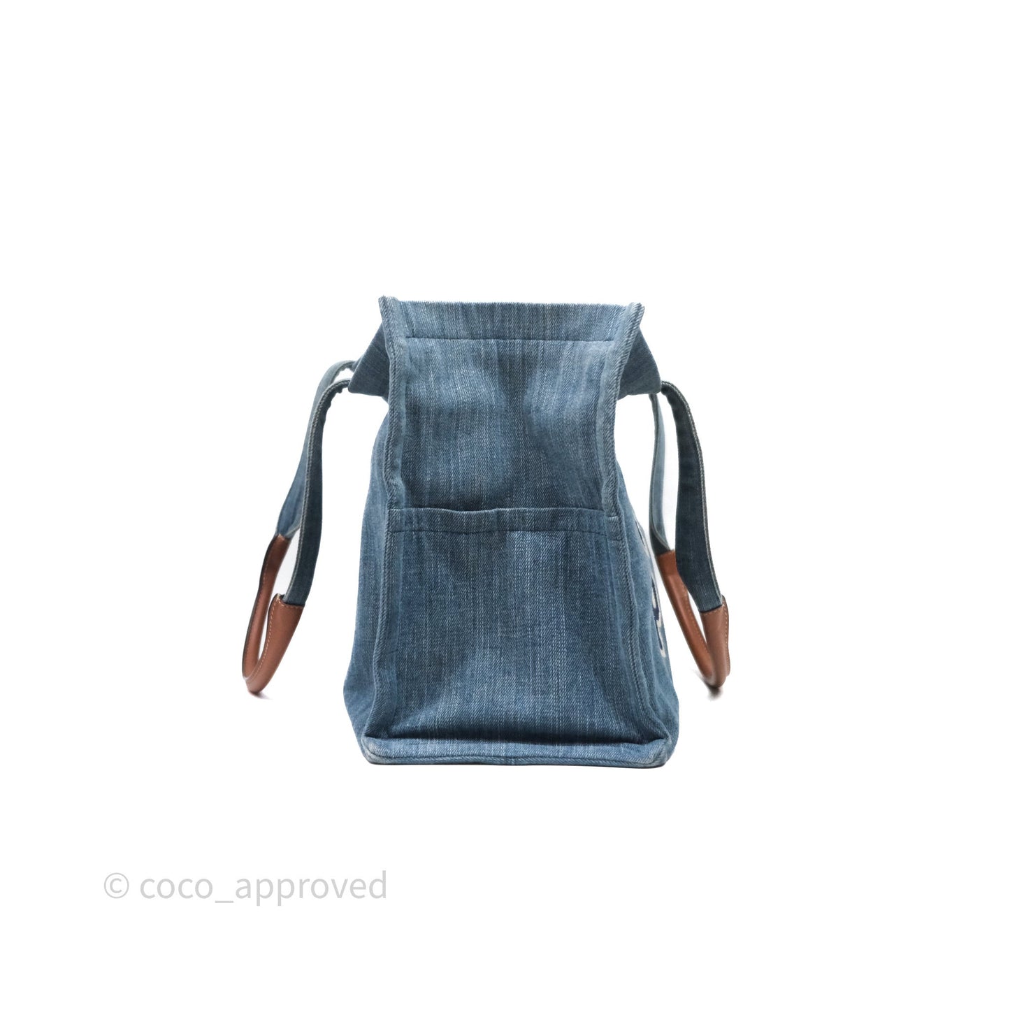 Celine Denim Tote Bag