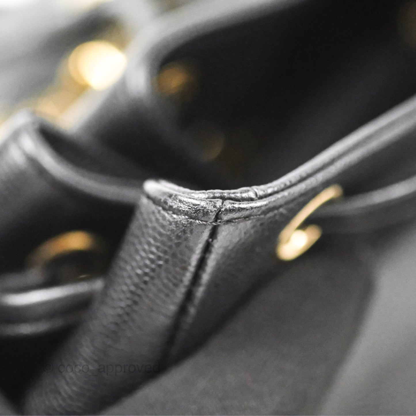 Chanel Quilted Business Affinity Backpack Black Caviar Gold Hardware