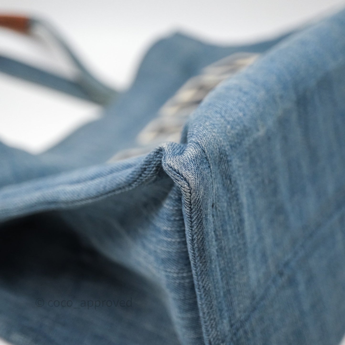 Celine Denim Tote Bag