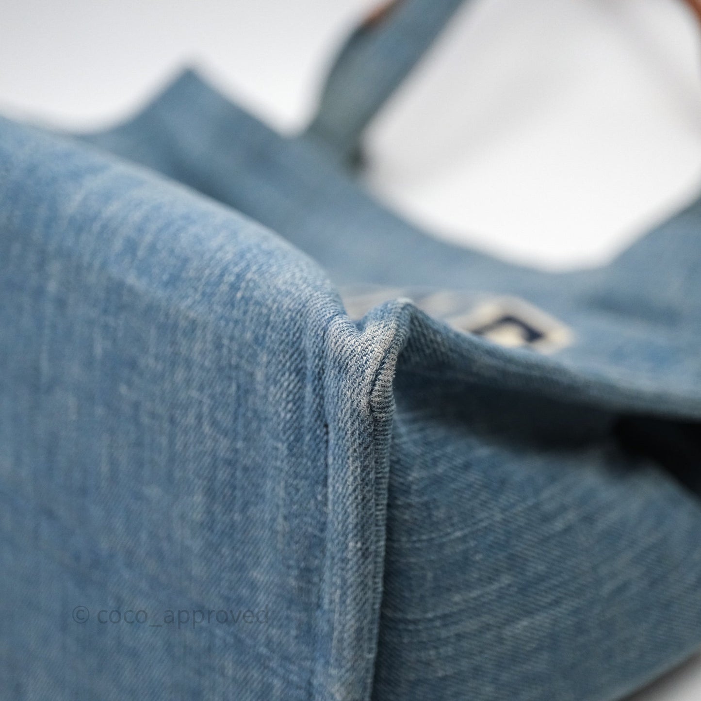 Celine Denim Tote Bag