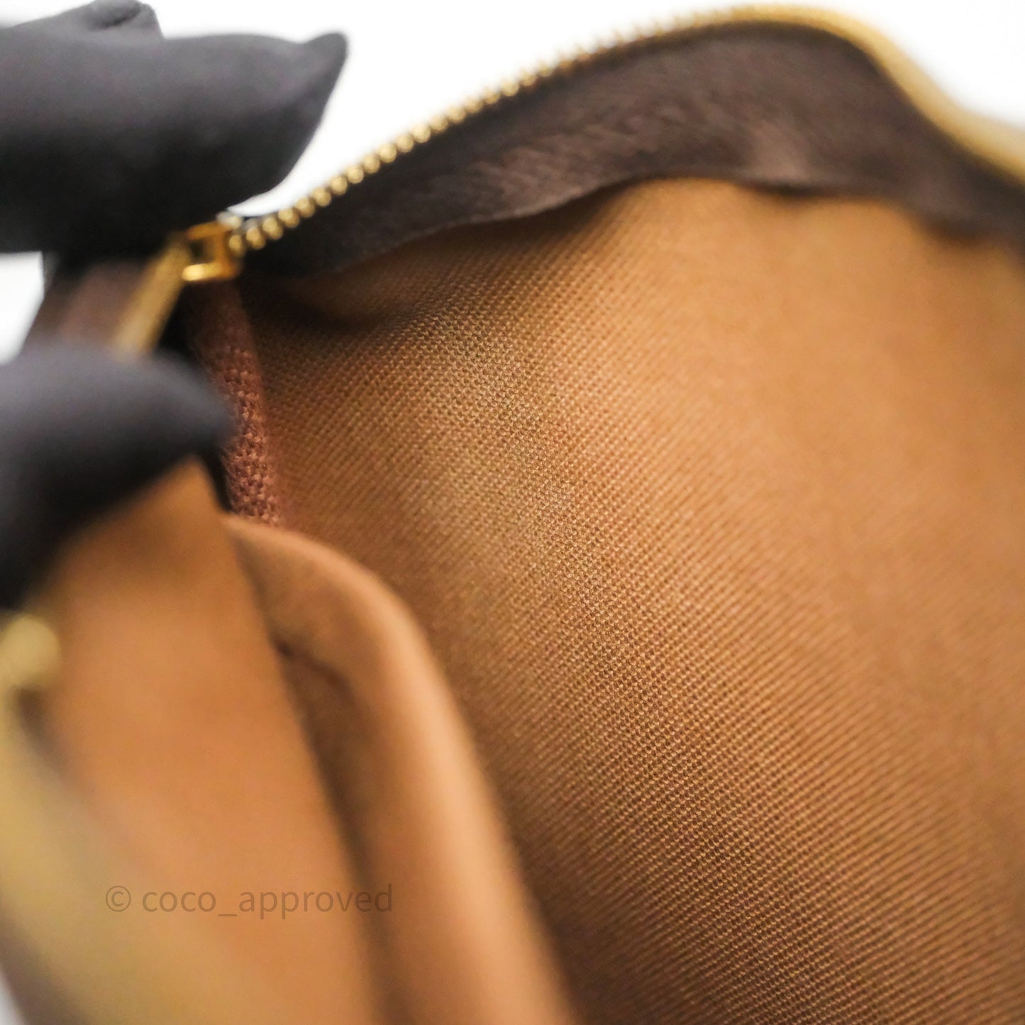 Louis Vuitton Multi Pochette Accessories Khaki Monogram Canvas