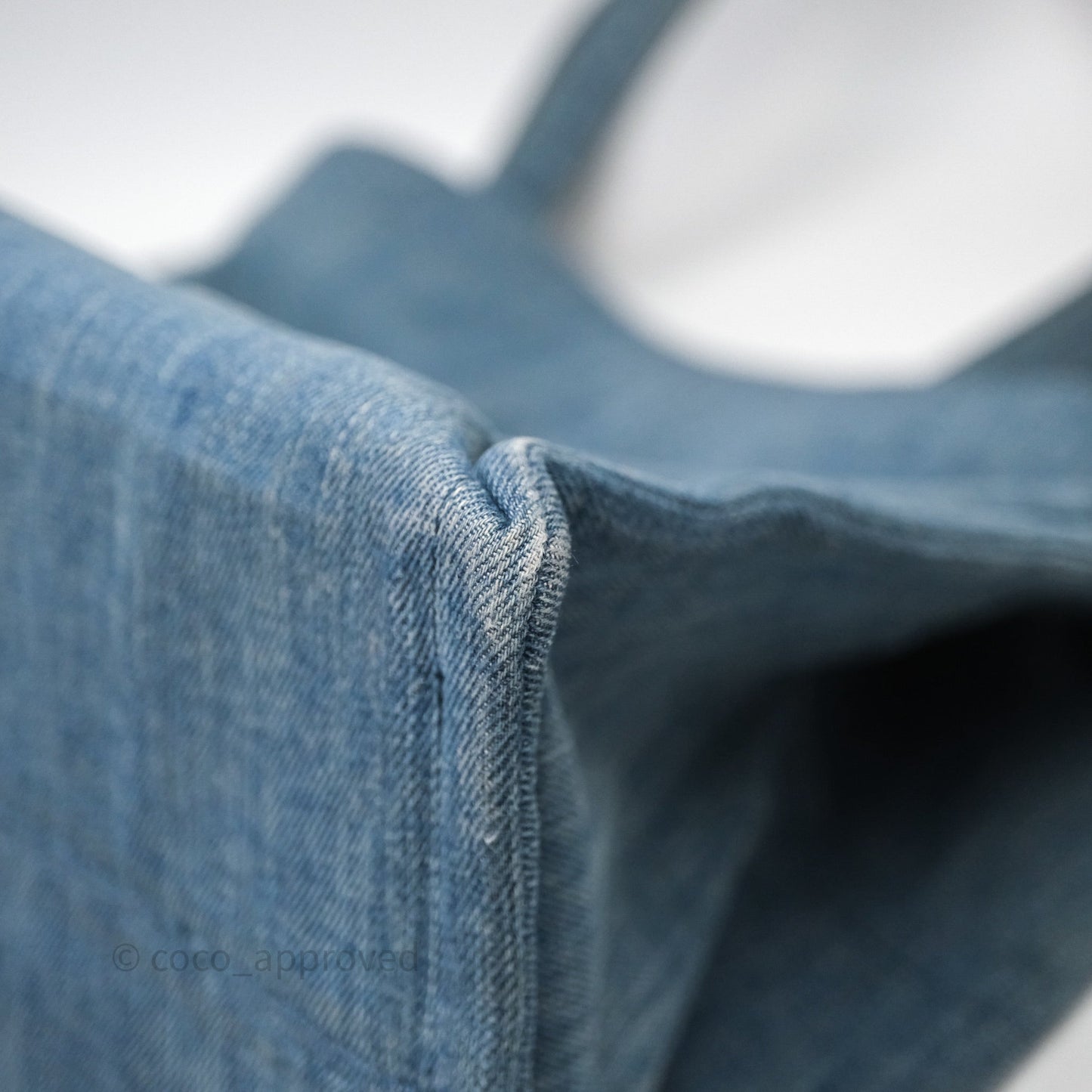Celine Denim Tote Bag