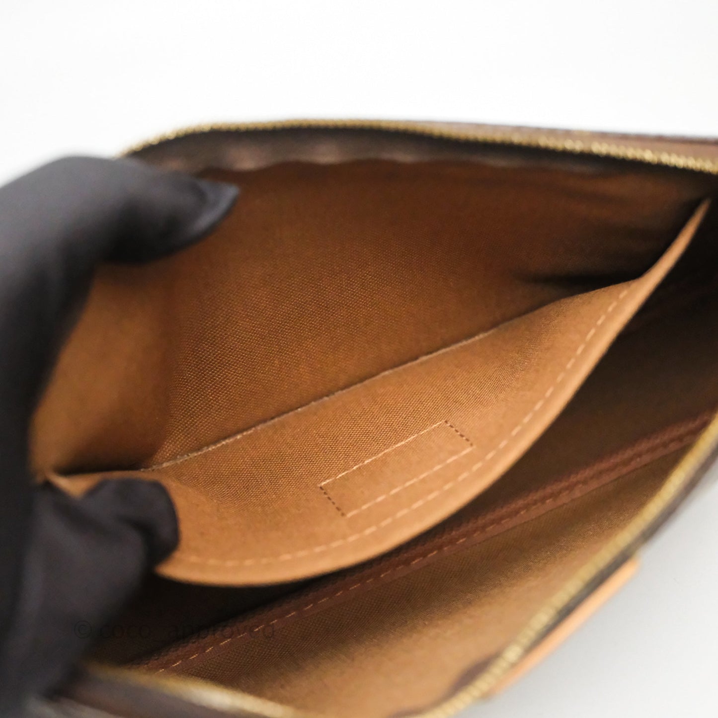 Louis Vuitton Multi Pochette Accessories Khaki Monogram Canvas