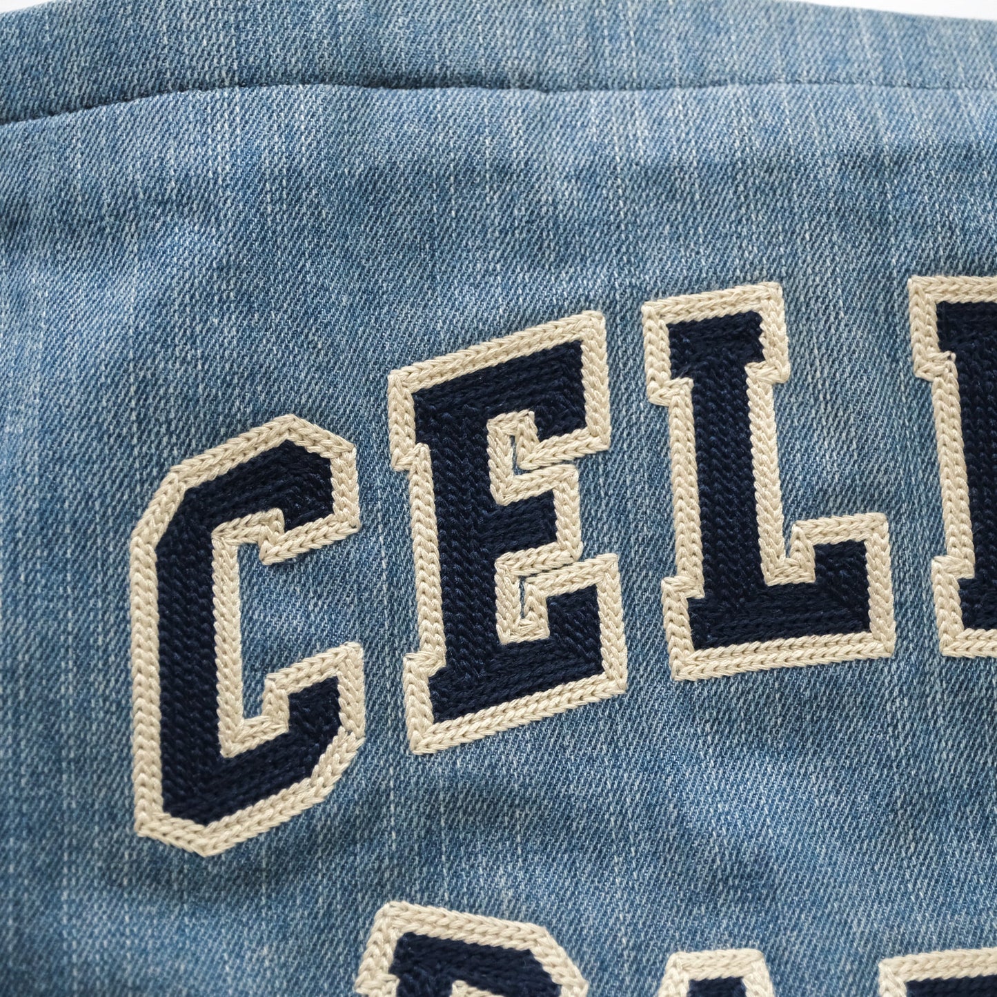 Celine Denim Tote Bag