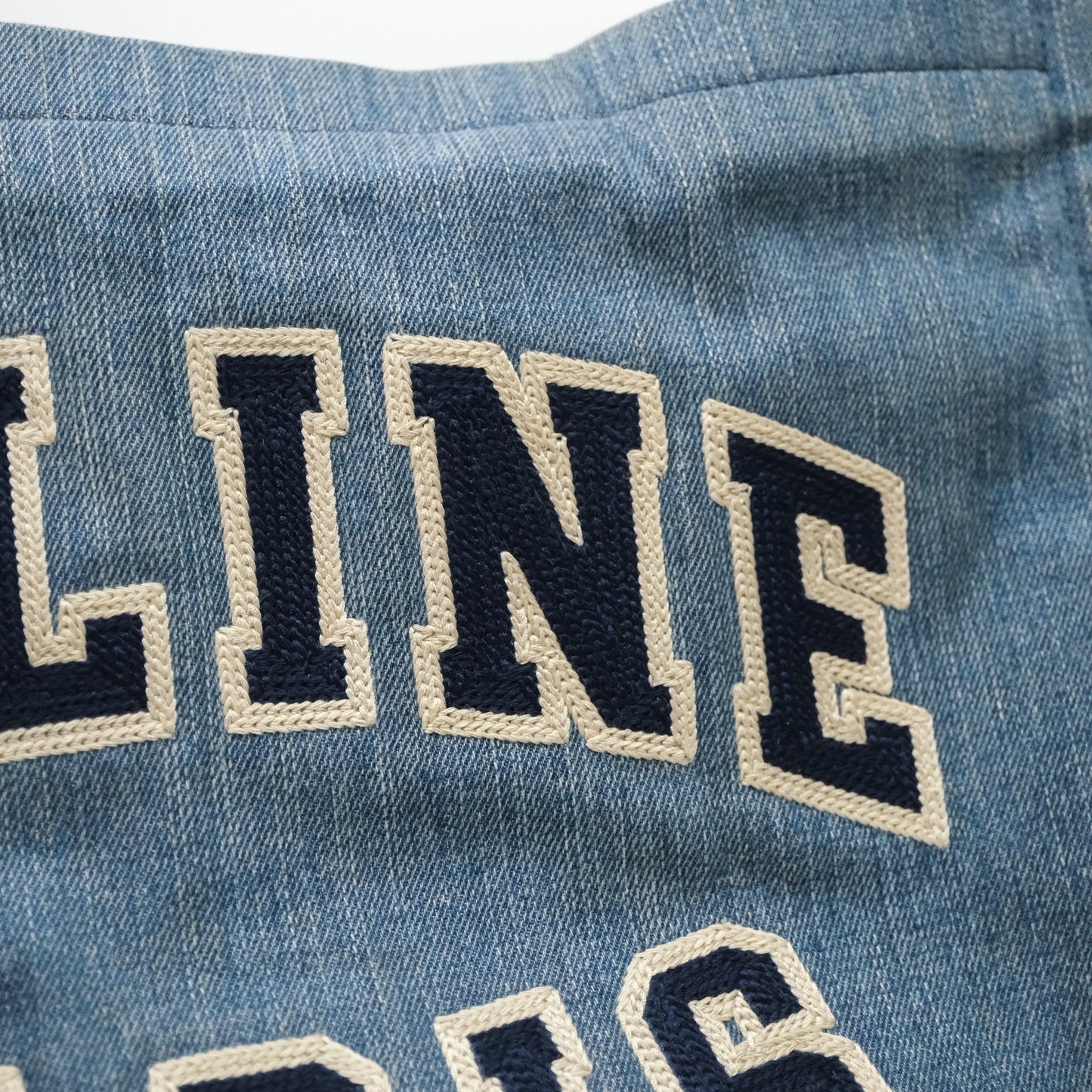 Celine Denim Tote Bag