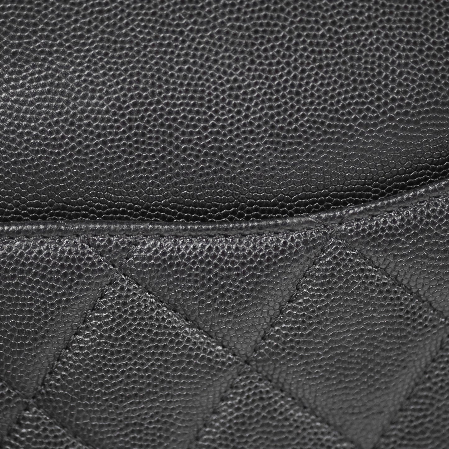Chanel Quilted Business Affinity Backpack Black Caviar Gold Hardware