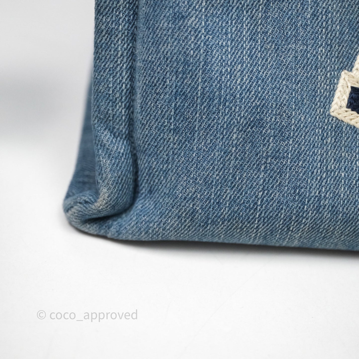 Celine Denim Tote Bag
