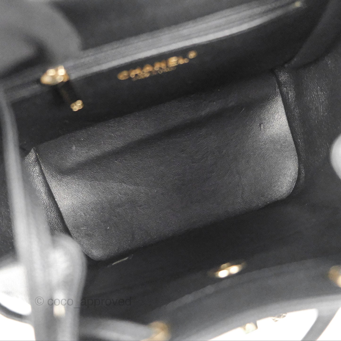 Chanel Quilted Business Affinity Backpack Black Caviar Gold Hardware