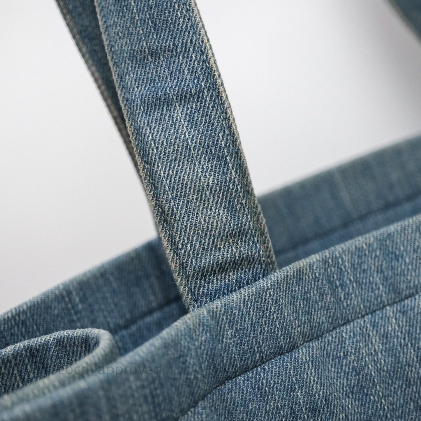 Celine Denim Tote Bag