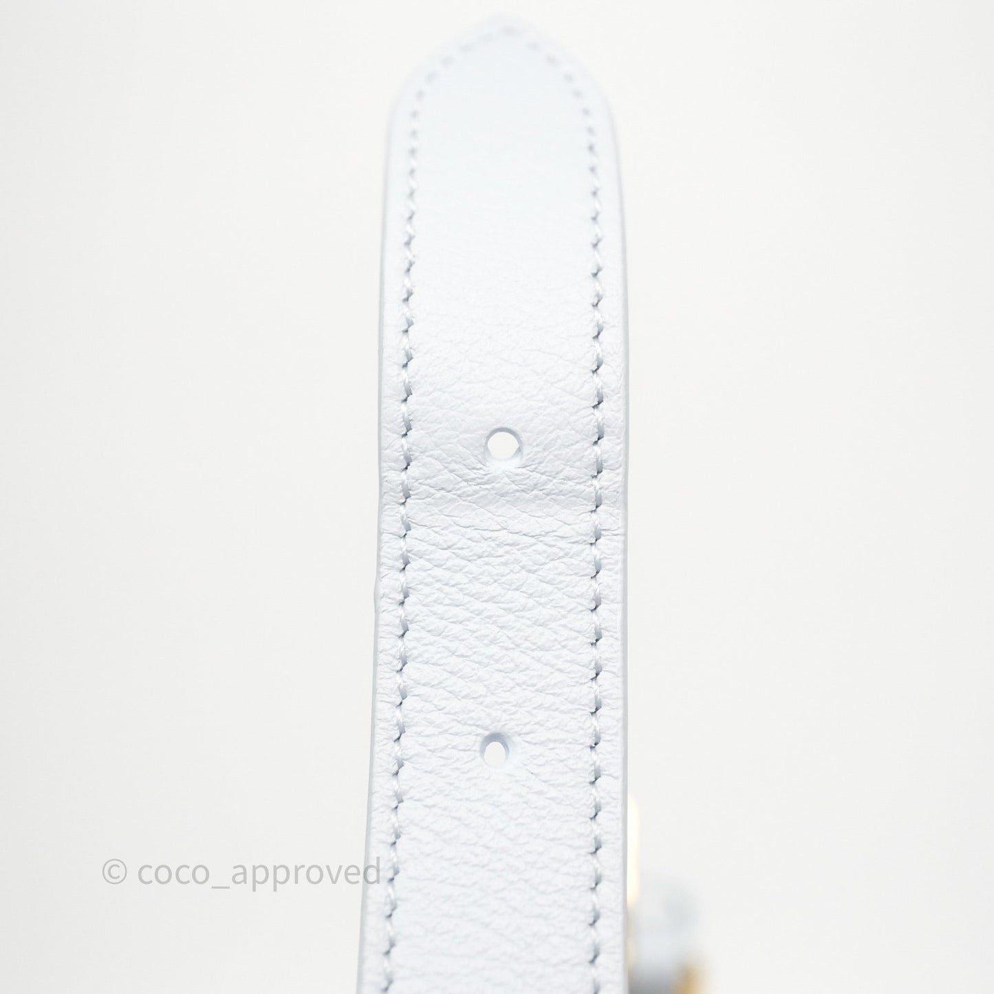 Celine Teen Celine Lulu in Grained Calfskin Glacier Light Blue