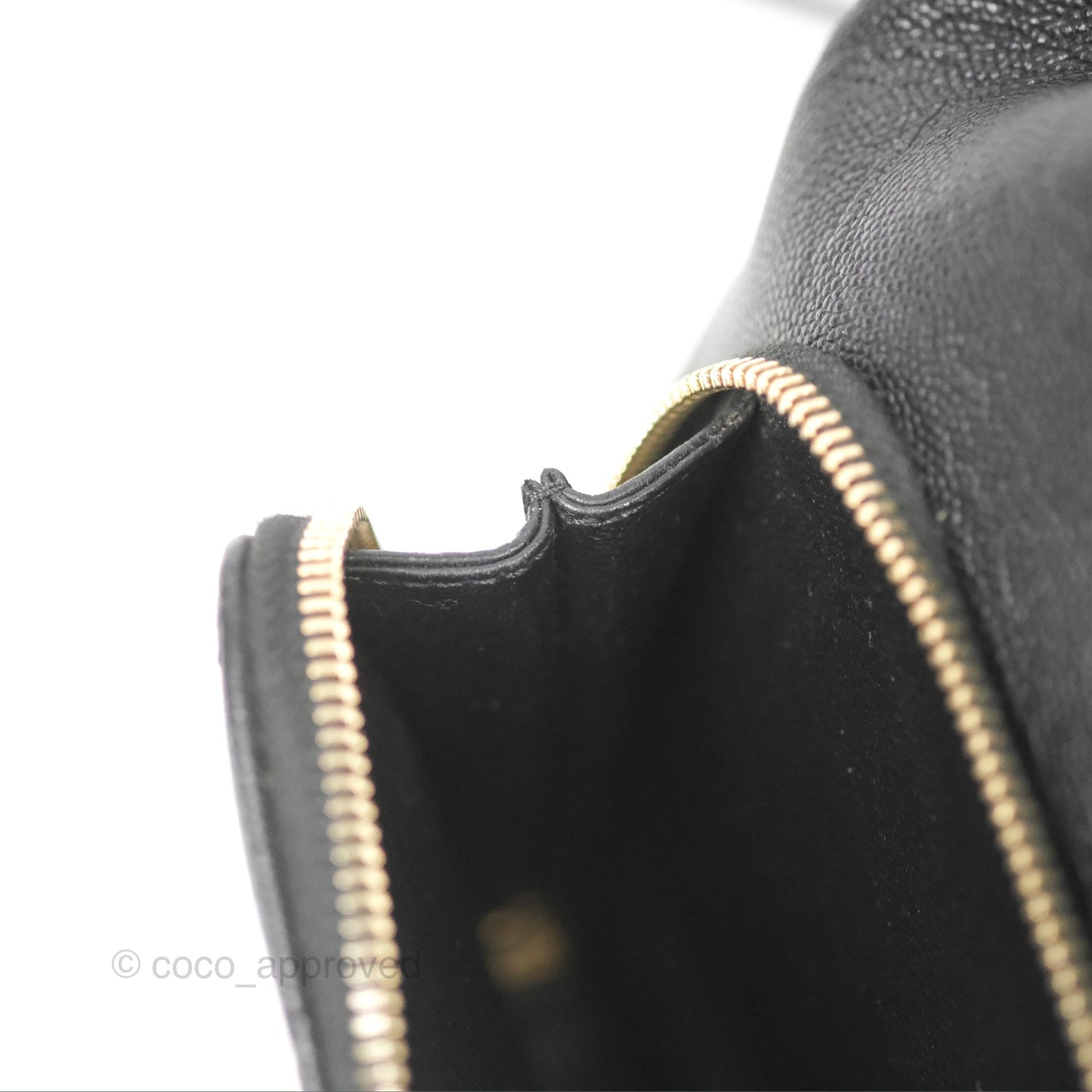 Chanel Quilted Business Affinity Backpack Black Caviar Gold Hardware