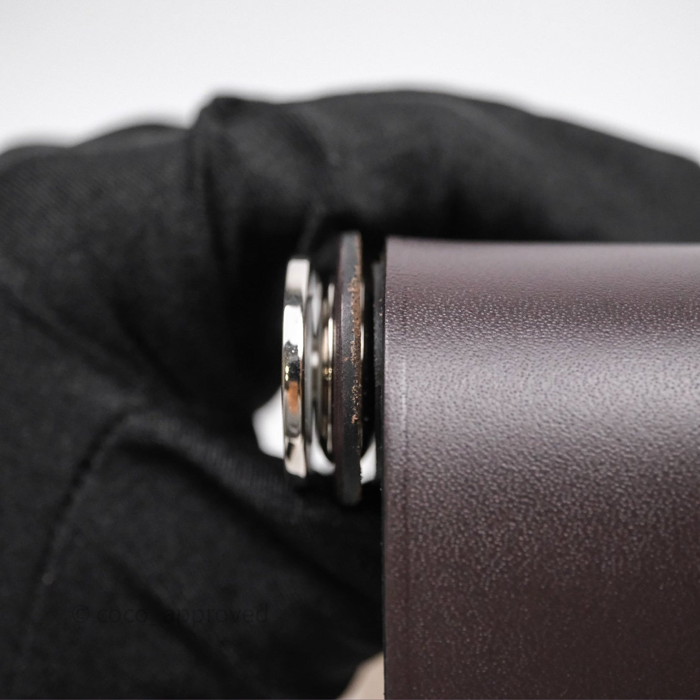 Hermès Mini Herbag Ebene 46 Canvas Palladium Hardware